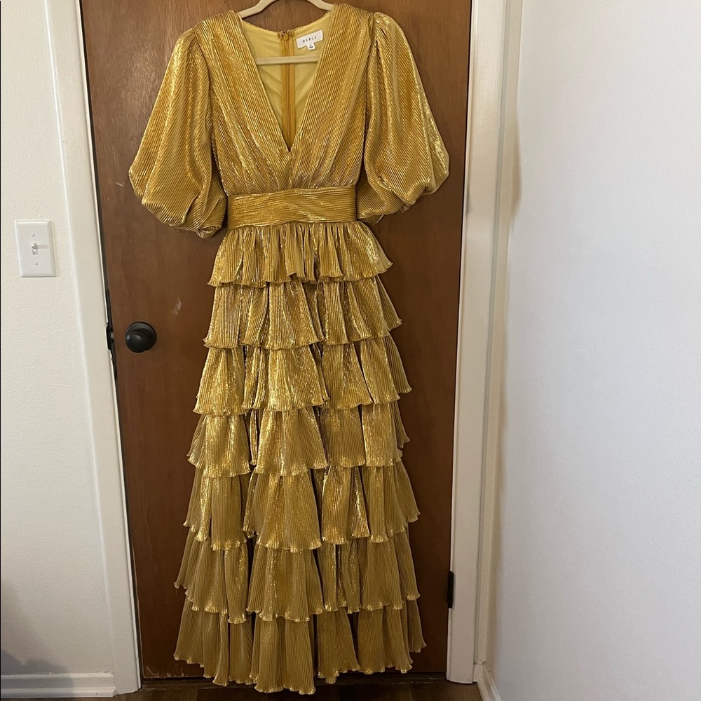 Red Dress Boutique gold maxi dress